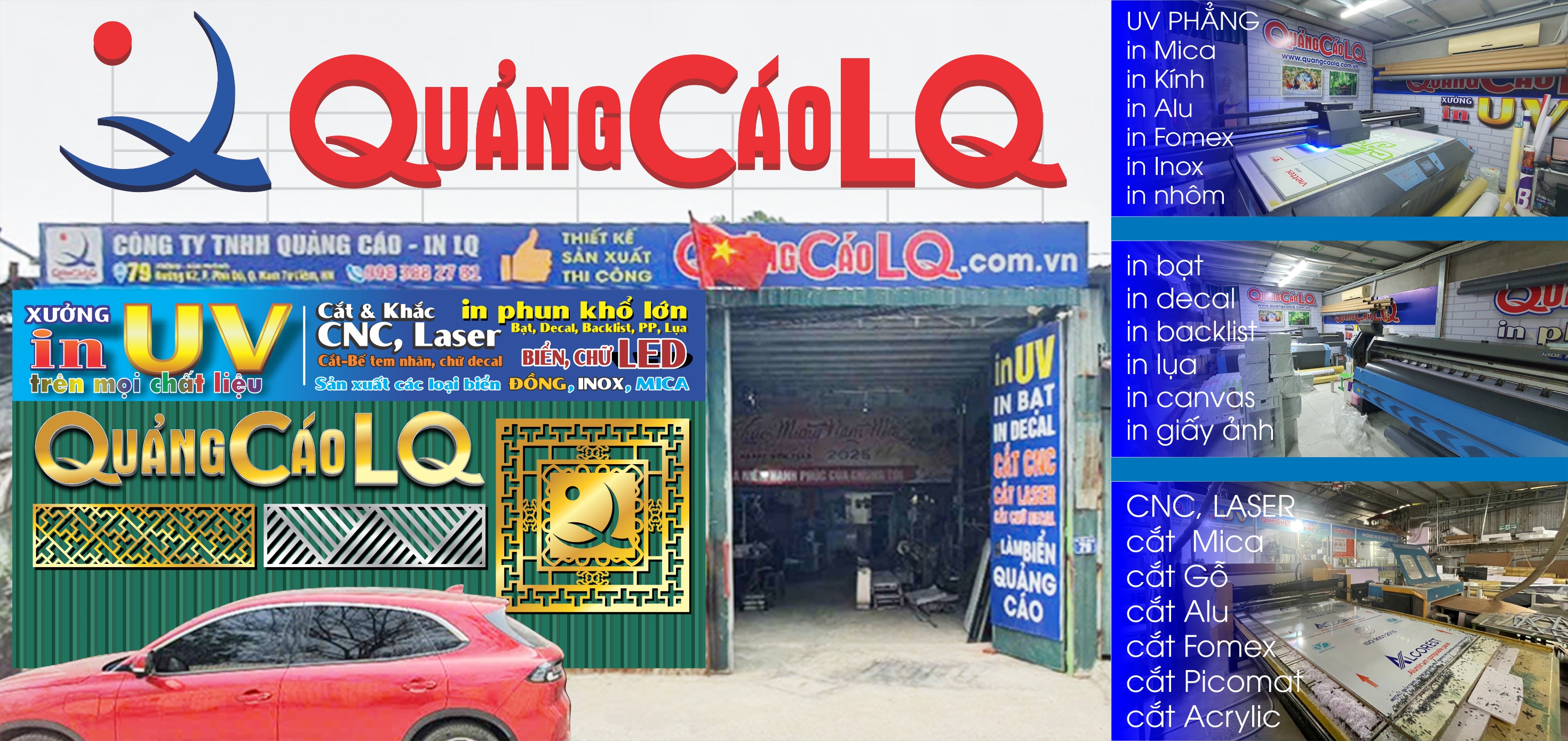 in UV tem nhãn